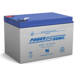 12v 12.0 Ah Rechargeable SLA Battery Power Sonic PS-12120