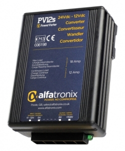 Alfatronix PV12S non-isolated 18 amp converter