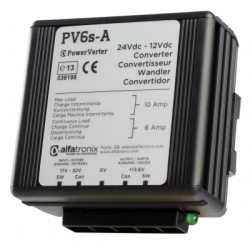 Alfatronix PV6SA non-isolated Dual Circuit 10 amp converter